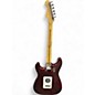 Used 2001 Fender Standard Stratocaster Maroon Solid Body Electric Guitar