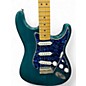 Used 2002 Fender american special stratocaster teal Solid Body Electric Guitar