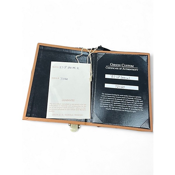 Used 2022 Gibson Les Paul Custom Shop 1957 Special - Single Cut - Reissue TV Yellow Solid Body Electric Guitar