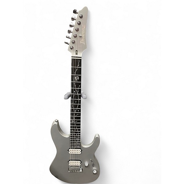 Used Ibanez TOD10 Silver Solid Body Electric Guitar