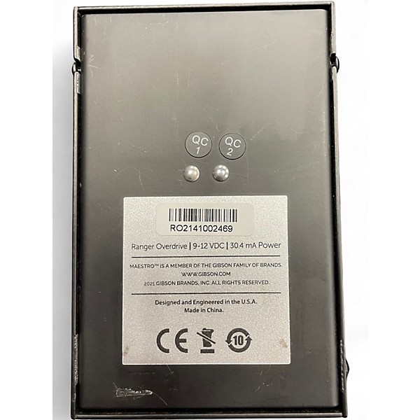 Used Maestro Ranger overdrive Effect Pedal