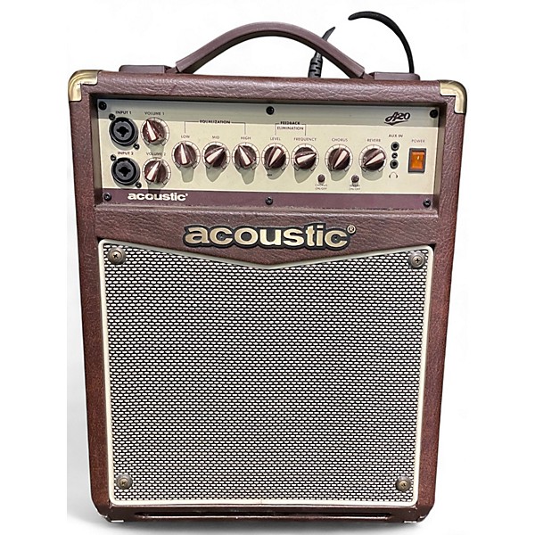 Used Acoustic A20 20W Acoustic Guitar Combo Amp