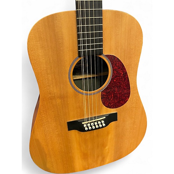 Used Martin D12X1 Natural 12 String Acoustic Guitar