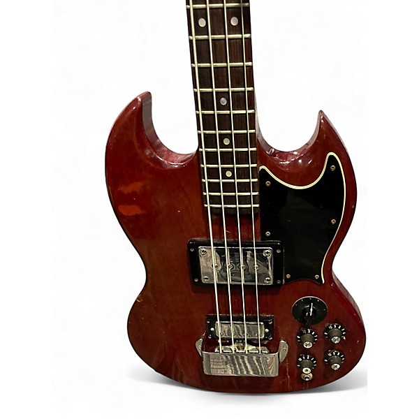 Vintage 1973 Gibson EB3 Cherry Electric Bass Guitar