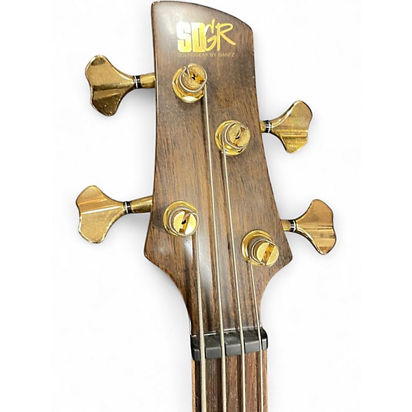 Used Ibanez SR2004 Natural Electric Bass Guitar