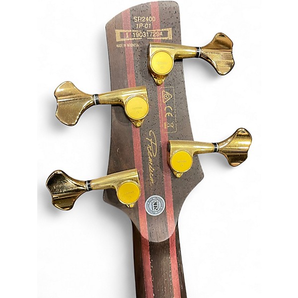 Used Ibanez SR2004 Natural Electric Bass Guitar