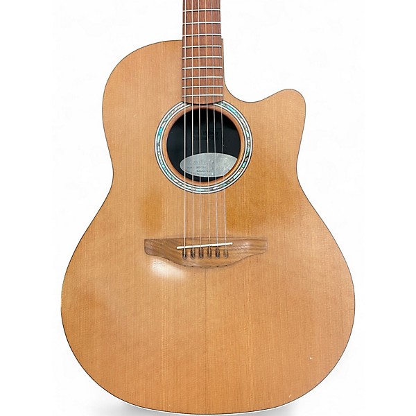 Used Ovation CGS771-C Natural Acoustic Electric Guitar