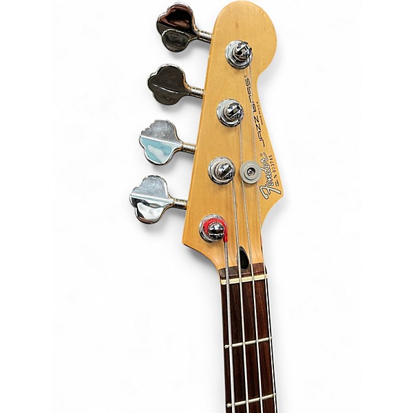 Vintage 1990s Fender Jazz Bass Plus Blue Pearl Burst Electric Bass Guitar