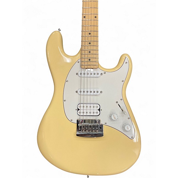 Used Sterling by Music Man CUTLASS CT30HSS MODIFIED Cream Solid Body Electric Guitar