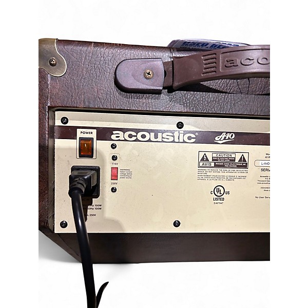 Used Acoustic A40 40W Acoustic Guitar Combo Amp