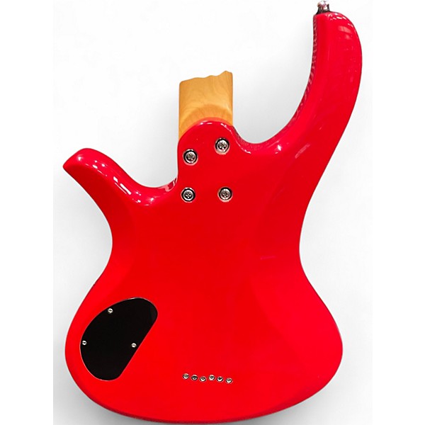 Used Schecter Guitar Research Riot 6 Red Solid Body Electric Guitar