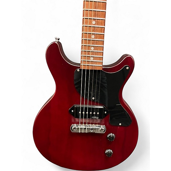 Used Vintage V130 Flat Cherry Solid Body Electric Guitar