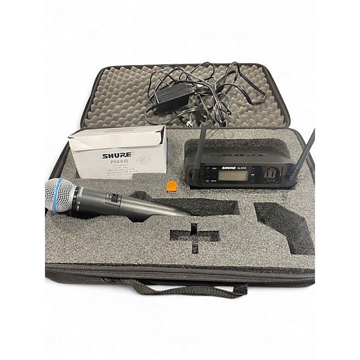 SHURE GLXD4 セット Used Shure GLXD4 Handheld Wireless System | Guitar Center