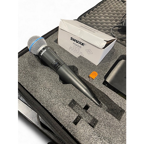 Used Shure GLXD4 Handheld Wireless System