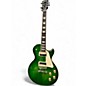 Used Gibson Les Paul Classic Trans Green Solid Body Electric Guitar thumbnail