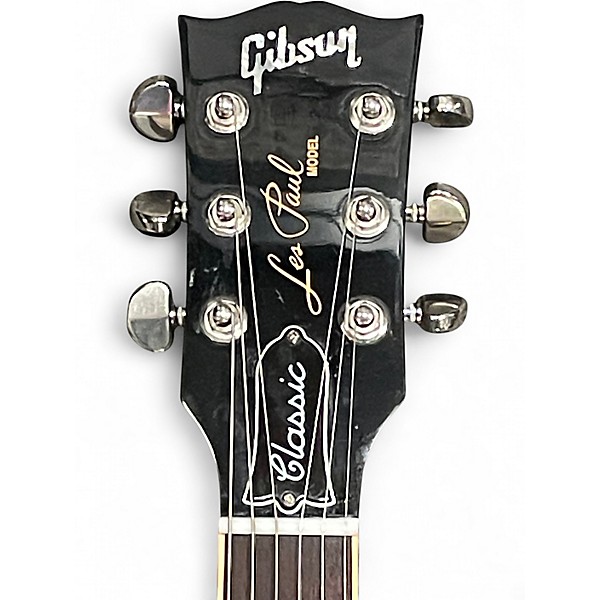 Used Gibson Les Paul Classic Trans Green Solid Body Electric Guitar