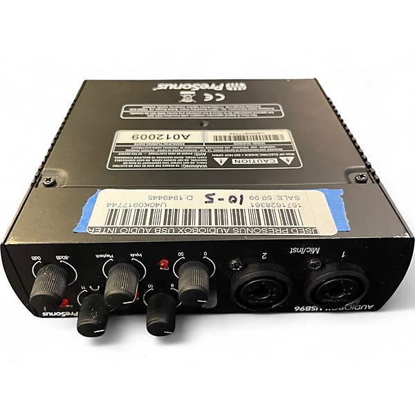 Used PreSonus Audiobox USB Audio Interface