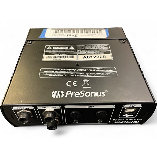 Used PreSonus Audiobox USB Audio Interface