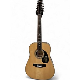 Used Mitchell d120 s12e Natural 12 String Acoustic Electric Guitar