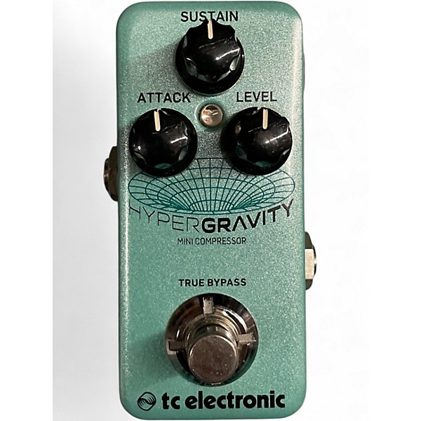 Used TC Electronic HyperGravity Compressor Mini Effect Pedal