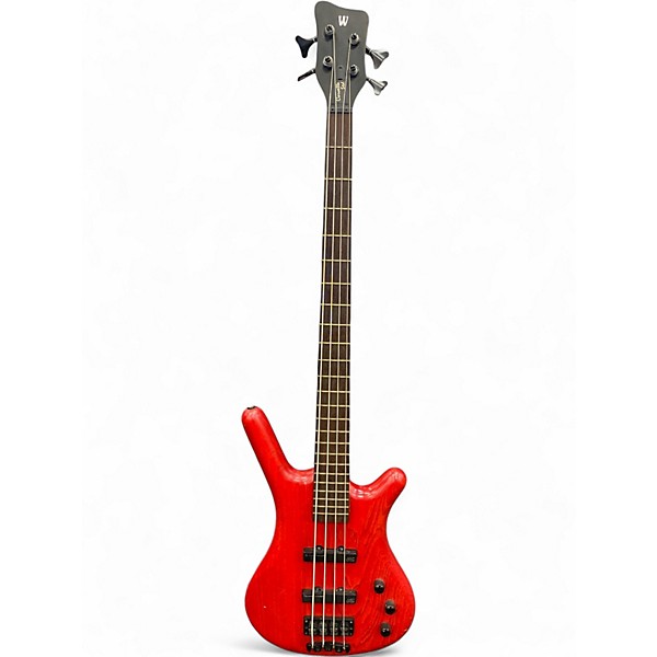 ベース Warwick Corvette Used Warwick Corvette 4 String RED Electric Bass Guitar RED