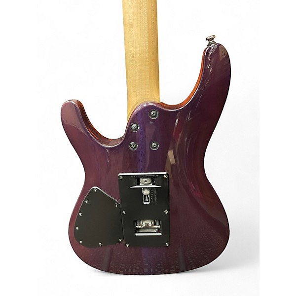 Used Ibanez S570DXQM S Series Trans Purple Solid Body