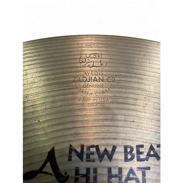 Used Zildjian 14in New Beat Hi Hat Bottom Cymbal