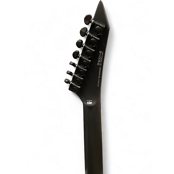 Used ESP LTD ARROW 1007B Black Baritone Guitars