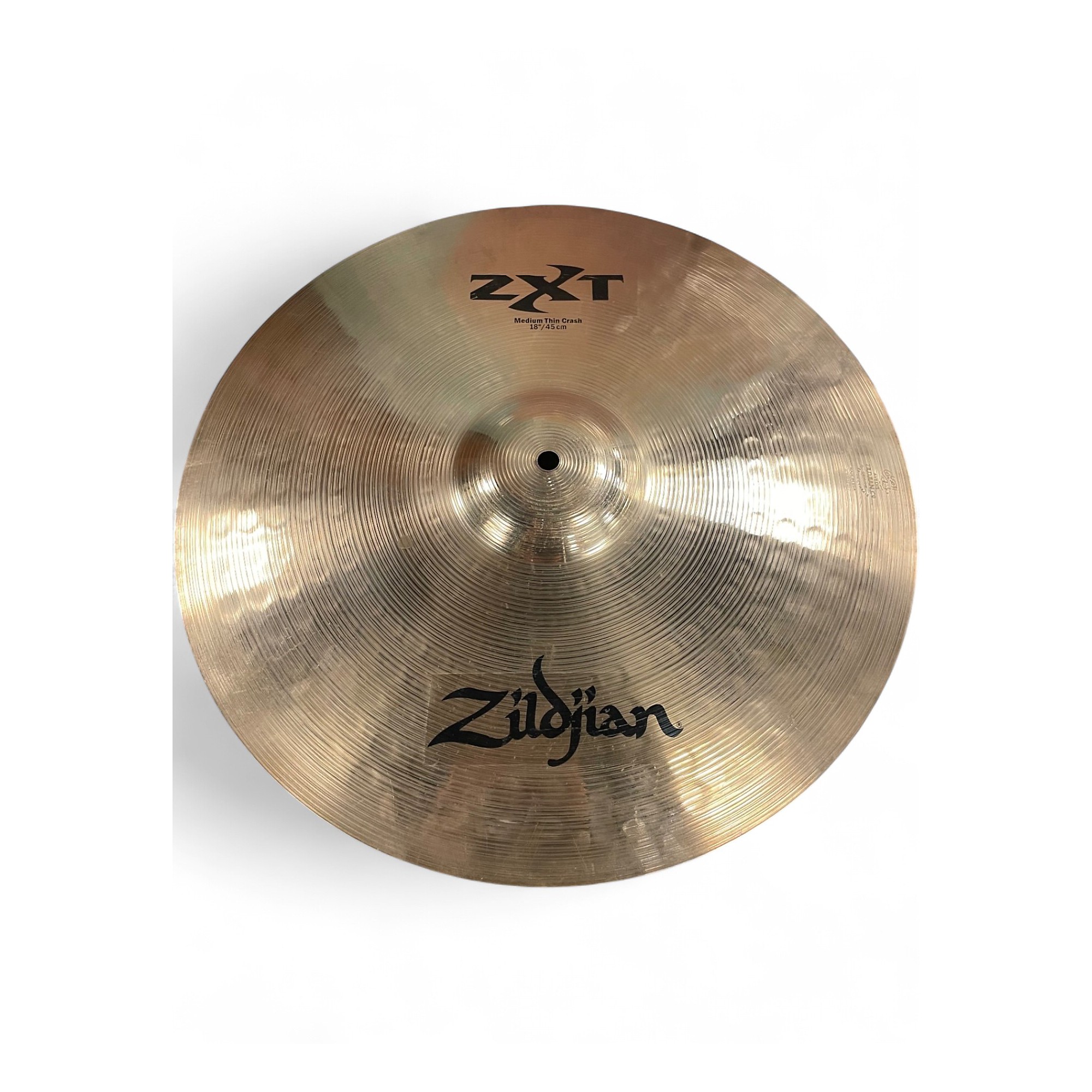 Used Zildjian 18in ZXT Medium Thin Crash Cymbal 38 | Guitar Center