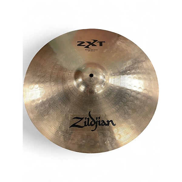 Used Zildjian 18in ZXT Medium Thin Crash Cymbal 38 | Guitar Center