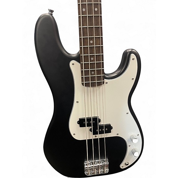 Used Squier Affinity Precision Bass black Electric Bass Guitar