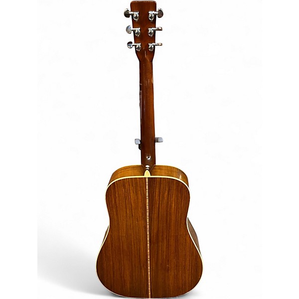 Vintage 1972 Martin D28 Natural Acoustic Guitar