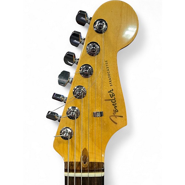 Used Fender American Ultra Stratocaster Blue Solid Body Electric Guitar