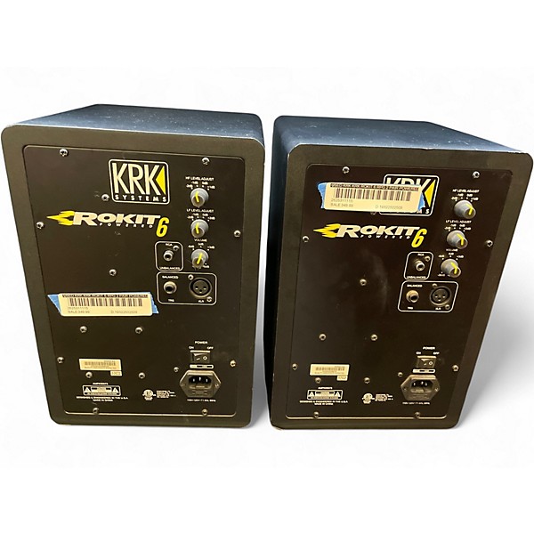 Used KRK KRK ROKIT 6 RPG 2 PAIR Powered Monitor