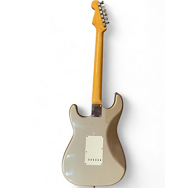 Vintage 1964 Fender 1964 stratocaster Shoreline Gold Solid Body Electric Guitar