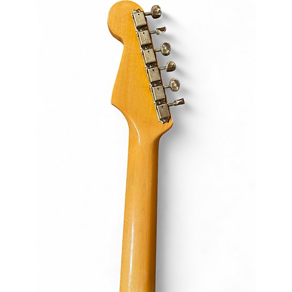 Vintage 1964 Fender 1964 stratocaster Shoreline Gold Solid Body Electric Guitar