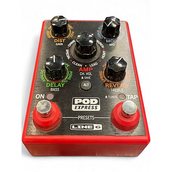 Used Line 6 Pocket Pod Express Amp Modeler Effect Processor
