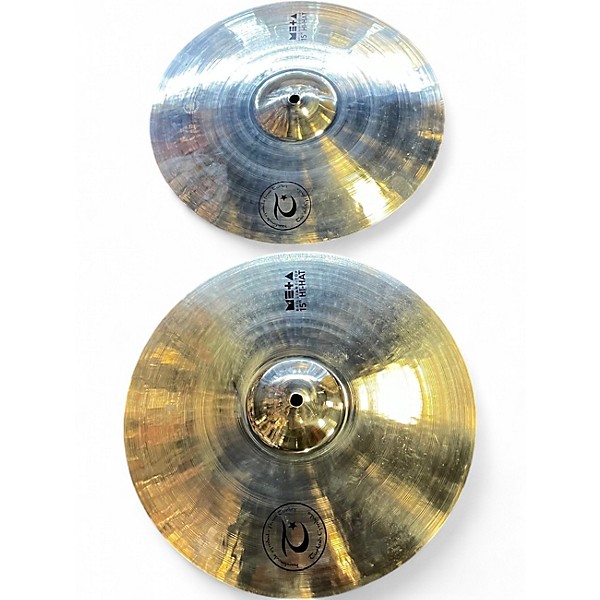 Used Turkish 15in META BRILLIANT  Cymbal