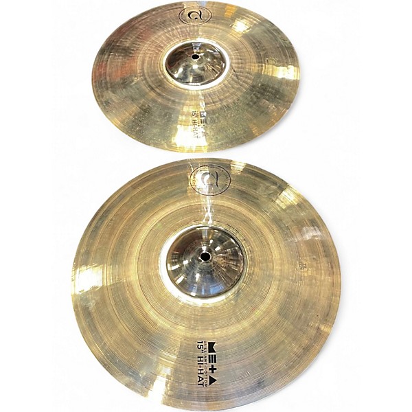 Used Turkish 15in META BRILLIANT  Cymbal