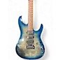 Used Ibanez AZ2407F BLUE Solid Body Electric Guitar