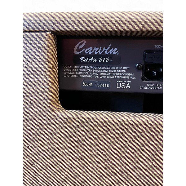 Used Carvin BELAIR 2X12 VINTAGE TUBE Tube Guitar Combo Amp