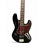 Used Fender Deluxe Jazz Bass BLACK Electric Bass Guitar