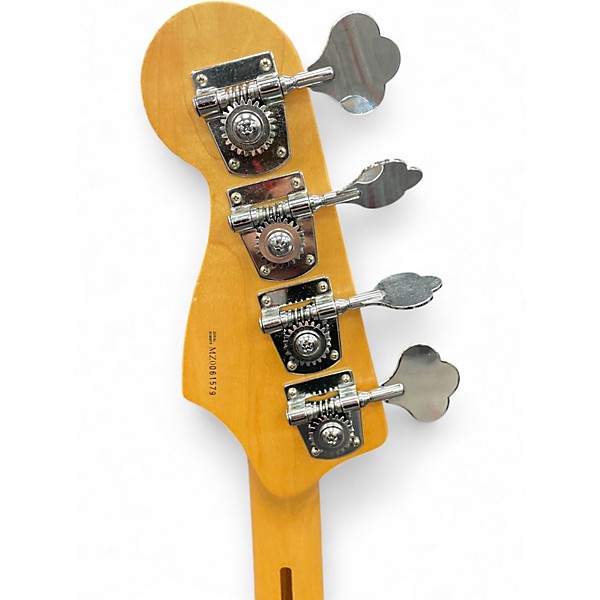 Used Fender Deluxe Jazz Bass BLACK Electric Bass Guitar