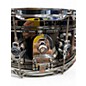 Used DW 6.5X14 DESIGN SERIES BLACK NICKEL OVER BRASS SNARE PLATED Drum