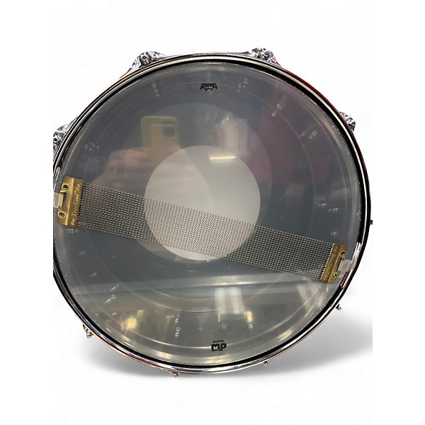 Used DW 6.5X14 DESIGN SERIES BLACK NICKEL OVER BRASS SNARE PLATED Drum