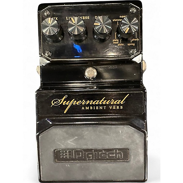 Used DigiTech Hardwire Supernatural Ambient Stereo Reverb Effect Pedal