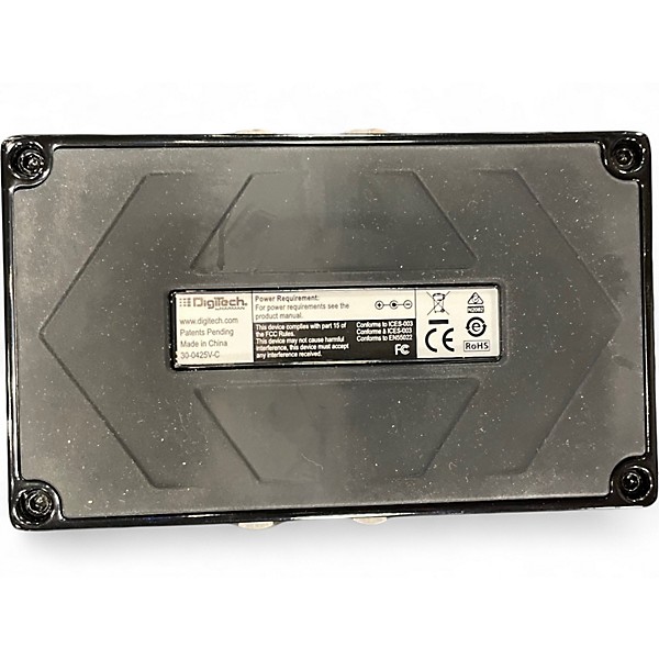 Used DigiTech Hardwire Supernatural Ambient Stereo Reverb Effect Pedal