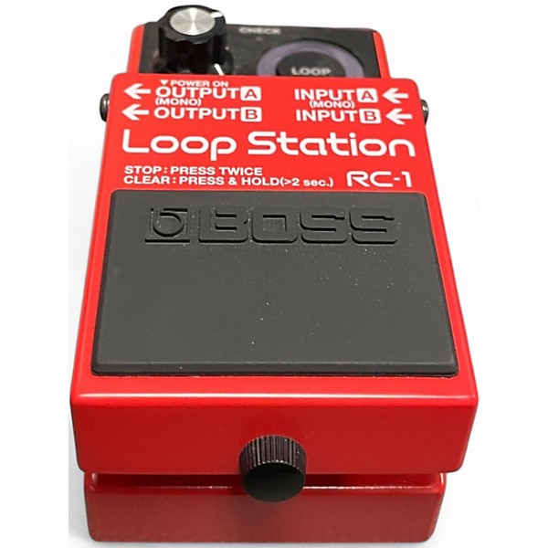 Used BOSS RC1 Loop Station Pedal | Guitar Center