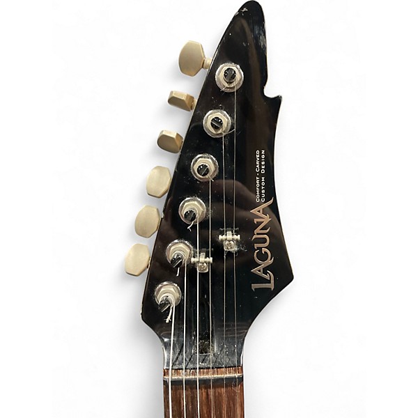 Used Laguna LE422 Cherry Sunburst Solid Body Electric Guitar