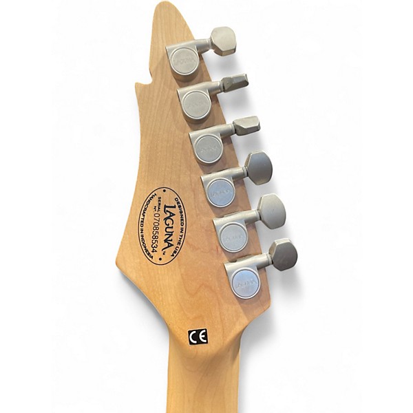 Used Laguna LE422 Cherry Sunburst Solid Body Electric Guitar